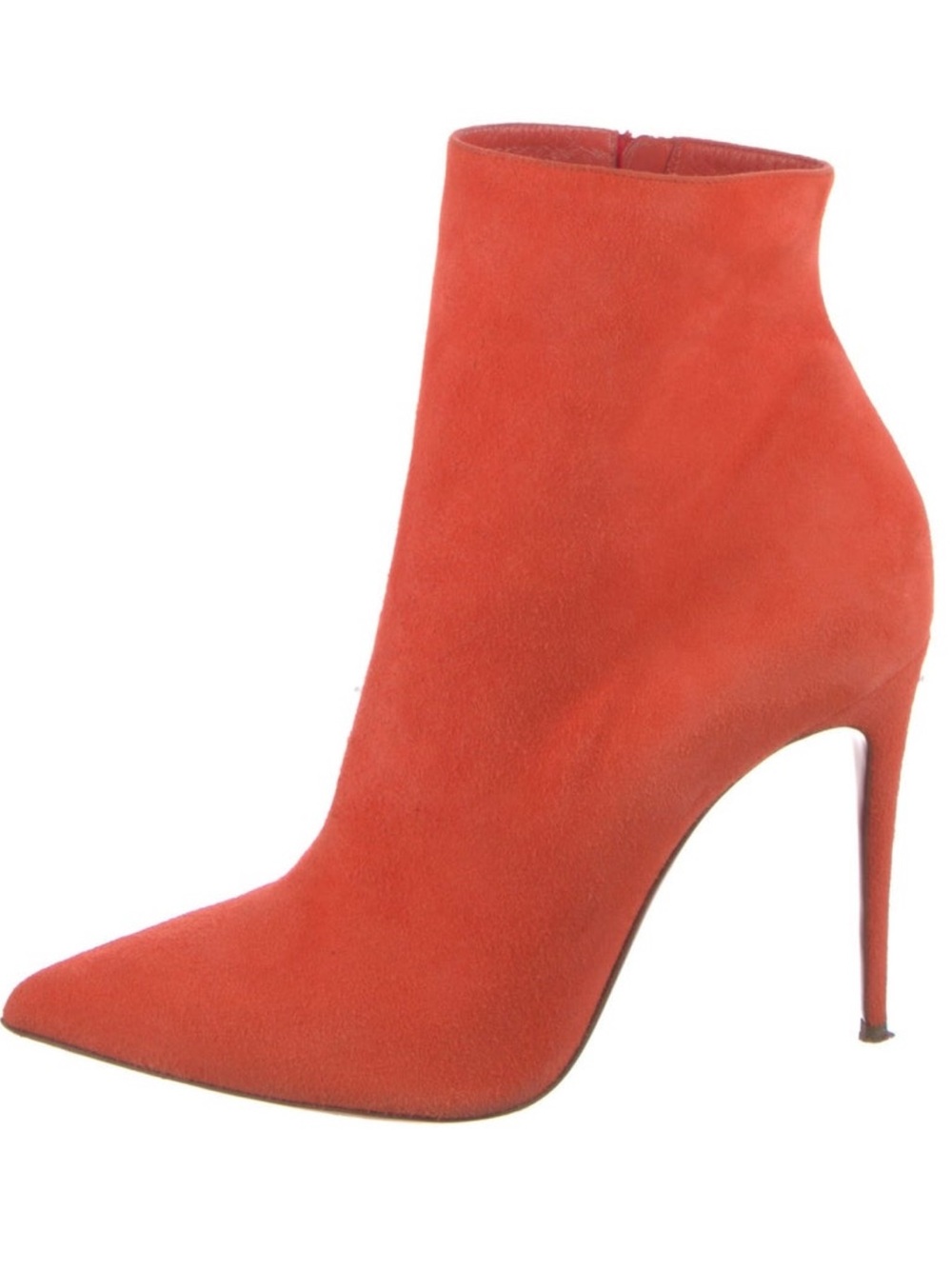 Christian Louboutin Coral Suede Sock Boots | 100mm Stiletto | EU 39.5 / US 9.5